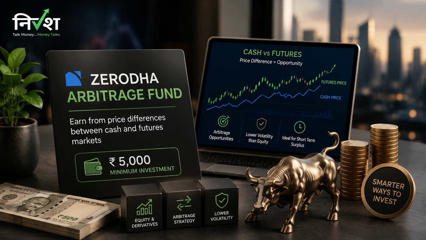 Zerodha launches arbitrage fund with ₹5,000 minimum investment